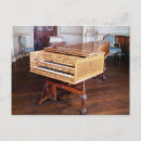 Recherche de instruments clavier cartes postales Musical