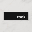 Recherche de international cartes visite Cuisinier