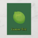Recherche de fruit juteux cartes postales Illustration