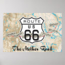 Zoek naar route66 posters Weg