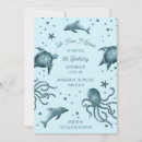 Recherche de ocean anniversaire invitations Vie marine