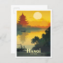 Recherche de vietnam vintage cartes postales Aquarelle