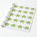 Zoek naar olifant baby cadeaupapier Groen