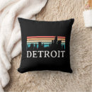 Recherche de michigan coussins Silhouette