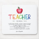 Recherche de teacher tapis souris Enseignant