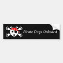 Recherche de pirates voiture autocollants Jolly roger