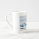 Recherche de mouettes tasses L'eau