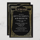 Recherche de gatsby anniversaire invitations Grande porte