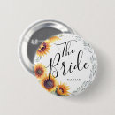 Recherche de tournesol badges Floral