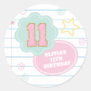 Recherche de onze autocollants 11e anniversaire