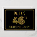 Zoek naar deco verjaardag uitnodigingen Elegant