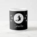 Recherche de silhouette sorcière tasses Lune