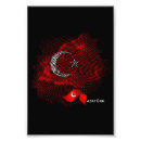 Recherche de rouge de dinde posters Drapeau