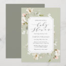 Recherche de vert neutre invitations Baby