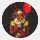 Recherche de clowns autocollants Ballon