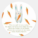Recherche de de carotte autocollants Lapin