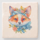 Zoek naar vos onderzetters Wild dier