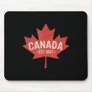 Recherche de le canada tapis souris Feuille