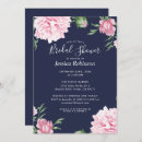 Recherche de peony bridal shower invitations Aquarelle