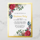 Recherche de gold foil noël invitations Élégant