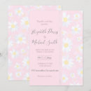 Recherche de marguerite rose invitations White
