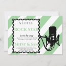 Recherche de rock star baby shower invitations Bébé