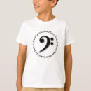 Zoek naar bass clef tshirts Muzikant