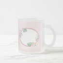 Recherche de cadre floral tasses Rose