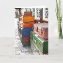 Recherche de valise vintage vœux cartes Toute personne