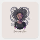 Recherche de cheveux afro autocollants Femme afro américaine