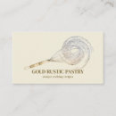 Recherche de beige et or cartes visite Boulangerie