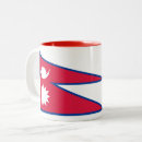 Recherche de drapeau népal tasses Népalais