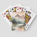 Recherche de aquarelle jeux de cartes Nature