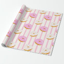 Recherche de donut papier cadeau Rose