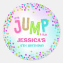 Recherche de trampoline autocollants Fête d'anniversaire