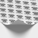 Recherche de motard papier cadeau Crâne