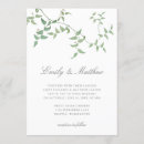 Recherche de vigne mariage invitations Minimaliste