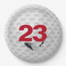 Recherche de anniversaire golf assiettes en papier Pour tous