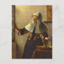 Recherche de jeune femme cartes postales Johannes vermeer