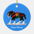 Recherche de chevaux de clydesdale ornements Noël