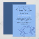 Recherche de crabe invitations Élégant