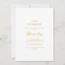 Recherche de police élégante invitations Bride