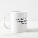 Recherche de café de nuit tasses Muqueuse
