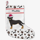 Zoek naar rottweiler kerstdecoratie Kersthond