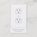 Recherche de entrepreneurs électriques cartes visite Élém élect