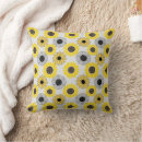 Recherche de sunflower coussins Moderne