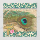 Recherche de paon anniversaire invitations Turquoise