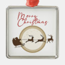 Recherche de sleigh ornements Santa claus