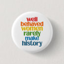 Zoek naar vrouw buttons Goed gedragen vrouwen