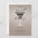 Recherche de cocktail martini de cocktails invitations Moderne